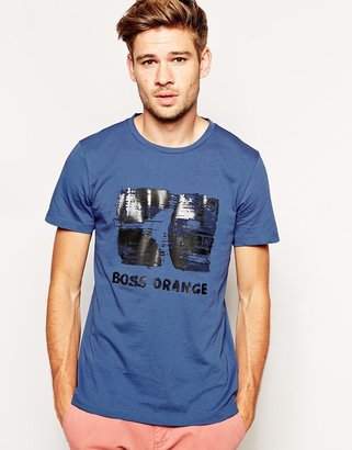 BOSS ORANGE T-Shirt with Logo Print