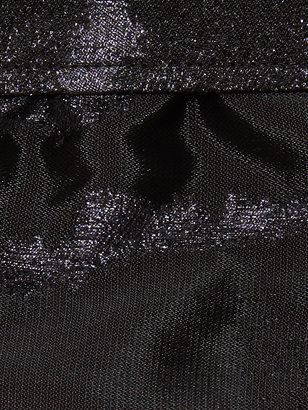 Carolina Herrera Metallic Jacquard Belted Shirtdress