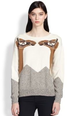 Mara Hoffman Camel-Patterned Sweater