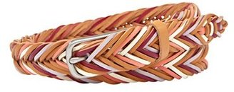 Fossil Braided Leather Belt