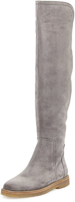 Vince Coleton Suede Over-the-Knee Boot, Graphite