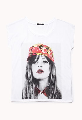 Forever 21 Flower Child Graphic Tee