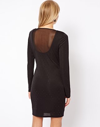 Oasis Scatter Sequin Body-Conscious Tube Dress