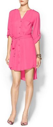 Collective Concepts Tab Sleeve Wrap Dress
