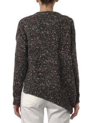 Stella McCartney Asymmetric wool-blend sweater