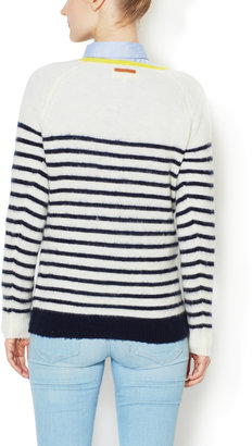 Trovata Merino Wool Striped Sweater