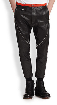 DSquared 1090 DSQUARED Leather Pants