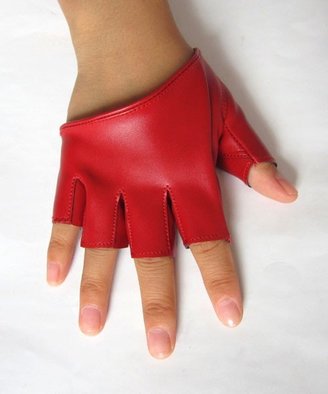 ChicNova Faux Leather Fingerless Gloves