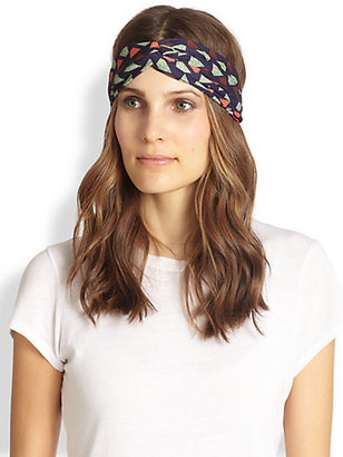 Penny Printed Turban-Style Headband