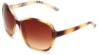 Rocawear Women's R3003 TSP Round Sunglasses,Tortoise Frame/Brown Gradient Lens,One Size