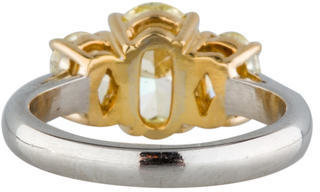 Fancy Yellow Diamond Ring 3.33ctw