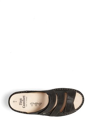 Finn Comfort 'Cremona' Glazed Leather Sandal