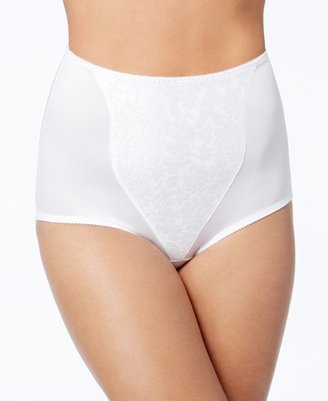 Bali Women's Light Tummy-Control Lace Support 2pk Brief Underwear X372 - White/White