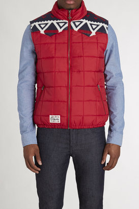 Lrg Alpine & Coke Puffy Vest