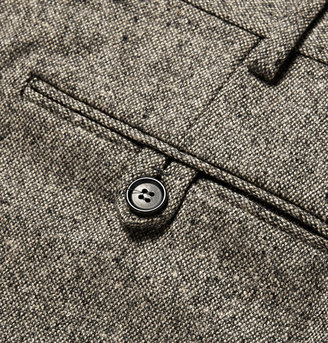 Billy Reid Grey Dalton Slim-Fit Wool and Cashmere-Blend Tweed Suit Trousers