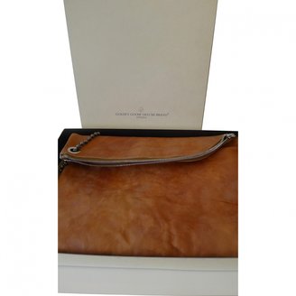 Golden Goose Brown Leather Clutch bag