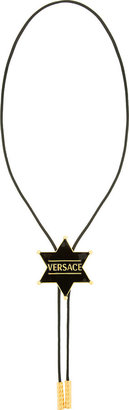Versace SSENSE Exclusive Black Star Bolo Tie
