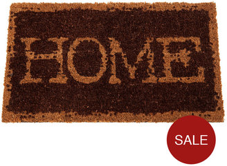 Coir Doormat Home - Brown