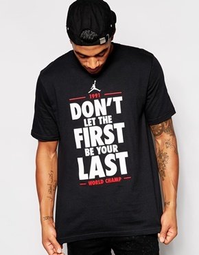 Nike Jordan World Champ T-Shirt - black