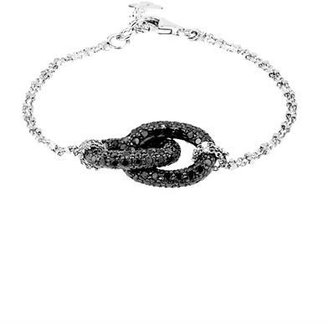 Carolina Bucci Diamond & gold double-link 1885 bracelet