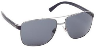 D&G 1024 D&G Grey contrast arm aviator sunglasses