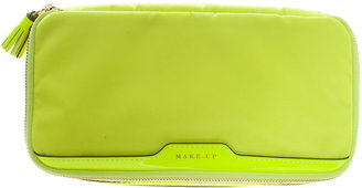 Anya Hindmarch Make Up In Neon Nylon Pouch