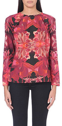 Ted Baker Jungle orchid print top