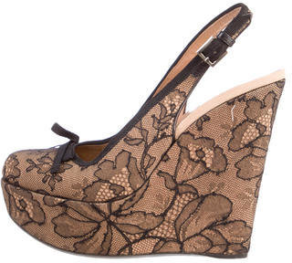 Alaia Lace Wedges