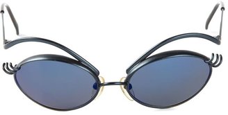 Jean Paul Gaultier VINTAGE 'Eyelashes' sunglasses