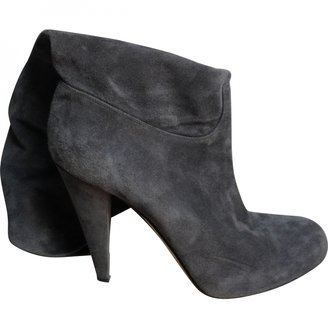 Bally Grey Suede Boots