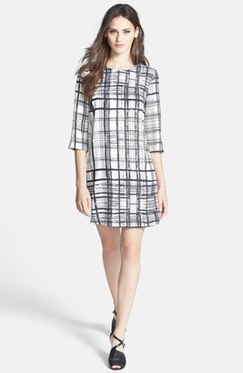 Nordstrom Clove Graphic Print Shift Dress Exclusive)