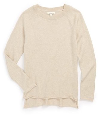 Tucker + Tate 'Ines' Cotton & Cashmere Sweater (Big Girls)