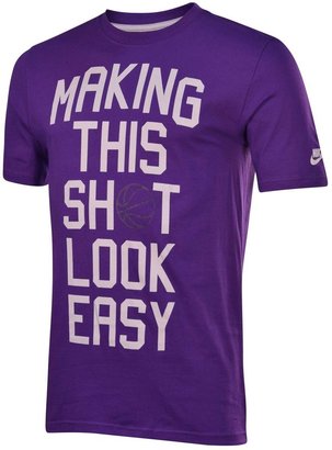 Nike Men's Making This Shot Look Easy T-Shirt-Purple-XL