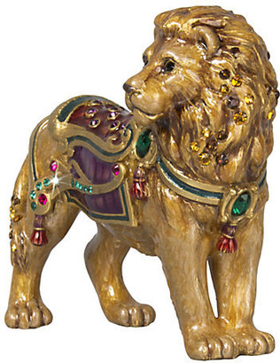 Jay Strongwater Swarovski Crystal-Embellished Lion Figure