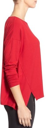 Eileen Fisher Wide Neck Boxy Top
