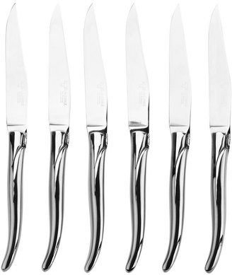 Laguiole Stainless SteelSix-Piece Steak Knife Set