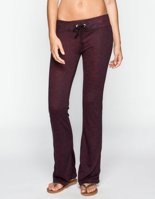 Full Tilt Marled French Terry Womens Flare Pants