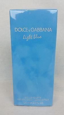 Dolce & Gabbana Light Blue Perfume for Women 3.3 / 3.4 oz SEALED IN RETAIL BOX!!
