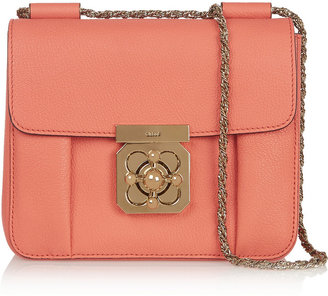 Chloé Elsie Small Textured-Leather Shoulder Bag