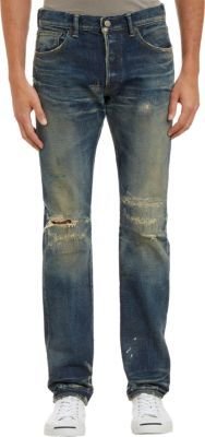 Fabric Brand Distressed Amos Jeans