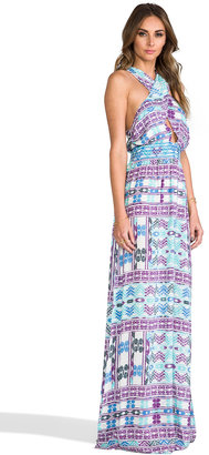 6 Shore Road Drummer's Embroidered Maxi Dress