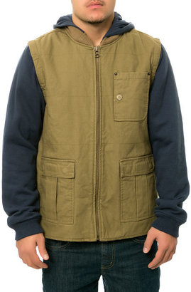Tavik The Fenton Quilted Jacket in Tobacco