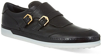 Tod's Tods Fibbie leather trainers