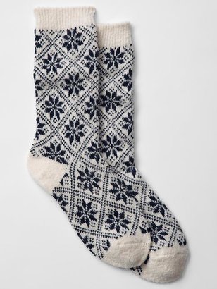 Gap Snowflake socks