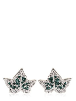 Alexander McQueen Ivy Swarovski Crystal Earrings