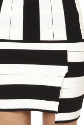 Thakoon Staggered Stripe Skirt