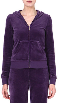 Juicy Couture Velour zip-through hoody