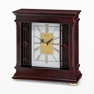 Seiko ogden wood mantel clock - qxj026blh