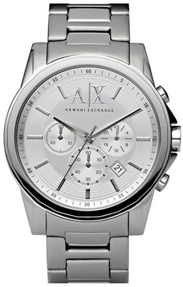Armani Exchange Men's Round Chronograph Watch, 45Mm