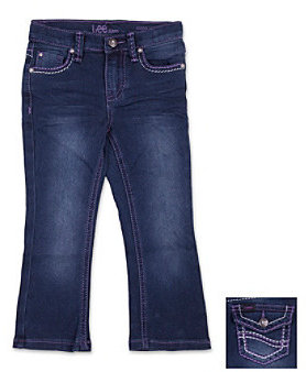 Lee Girls' 2T-6X Heavy Stitch Bootcut Jeans